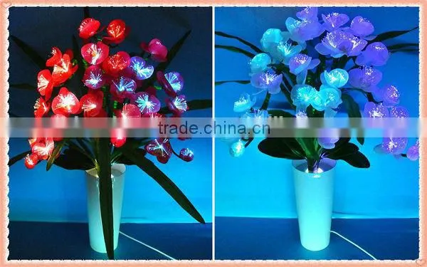 Light Up Orchid Flower / Luminescent Flower & Plant / Phalaenopsis