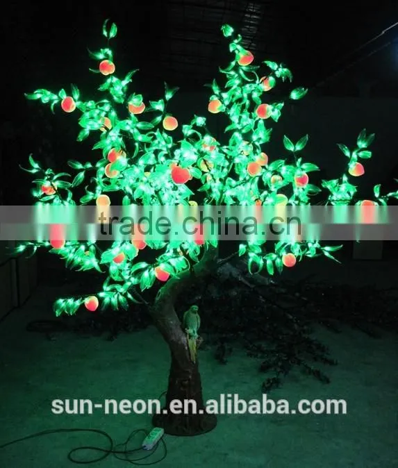 Led Tree Light Beautiful Fruit Tree Peach Tree Outdoor Decorative Light for Christmas Festive Holiday