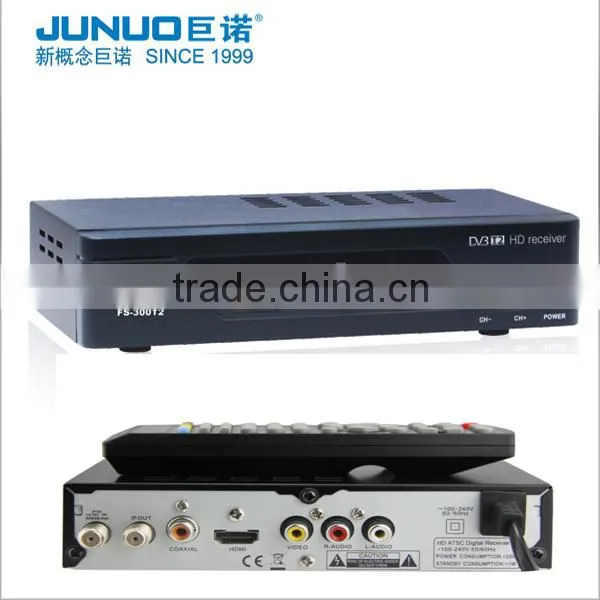 2016 Superior DVB-T ATSC tv box for North America/Korea cheap atsc set top box in China
