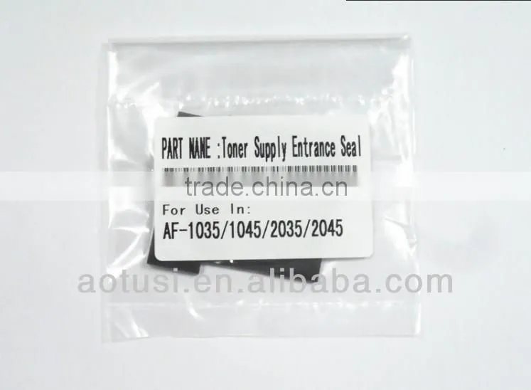 Toner supply entrance seal for Ricoh aficio AF1035/ 1045 copier spare parts