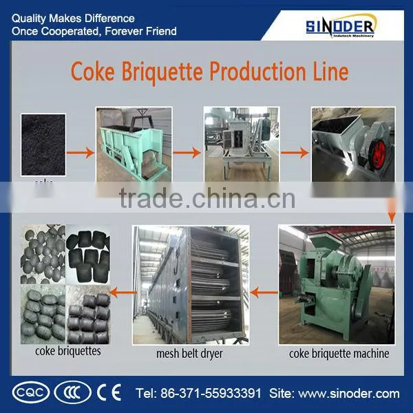 Coal extruder Brown Coal Briquette machine / Briquette machine/Ball Press Machine