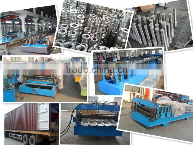 Floor Tile Bearing Plates Floor Deck Roll Forming Machine