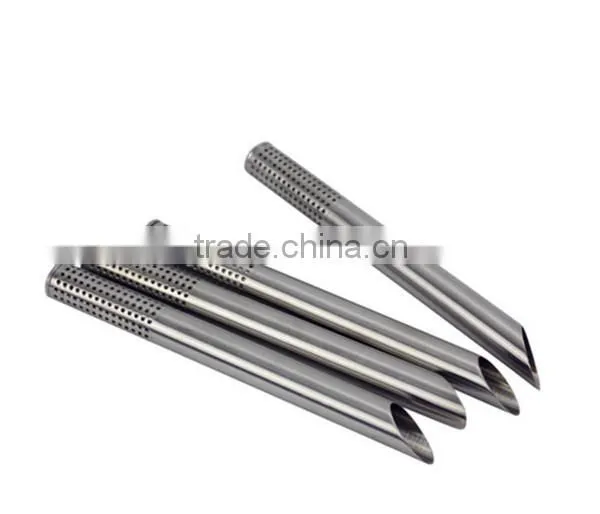 Stainless Steel Filter Tea Sticks Teaspoon Colander Tea Strainers Oblique Tea Stick Tube