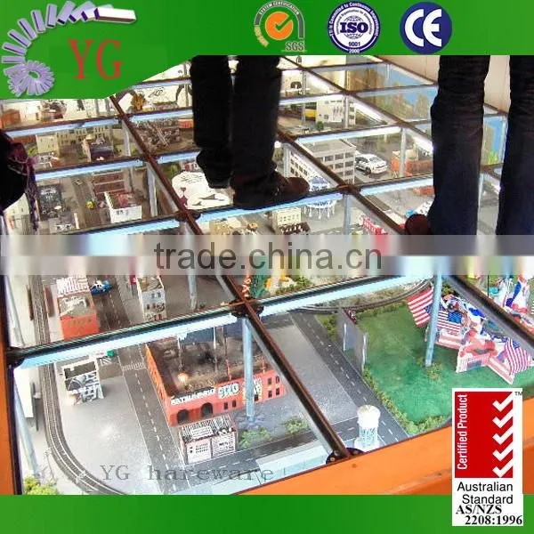 Steel Glass Partition For Restaurant