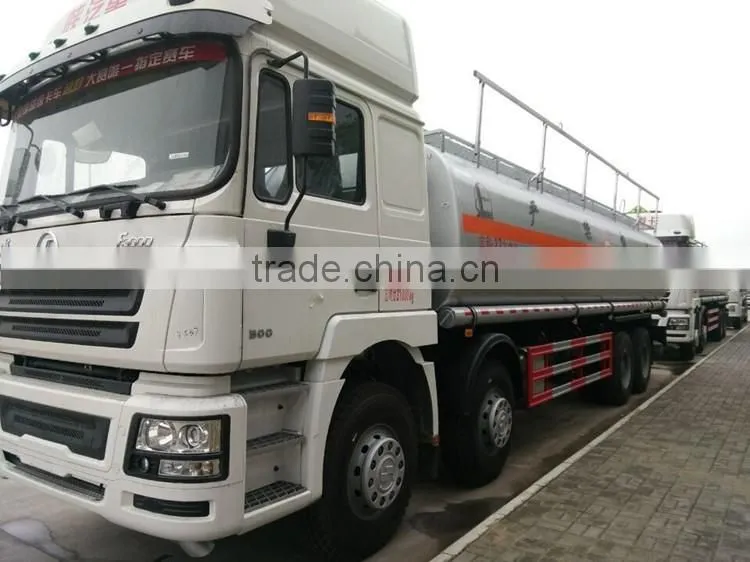 Shaanxi oil fuel tank truck 30000L 8*4 for sale