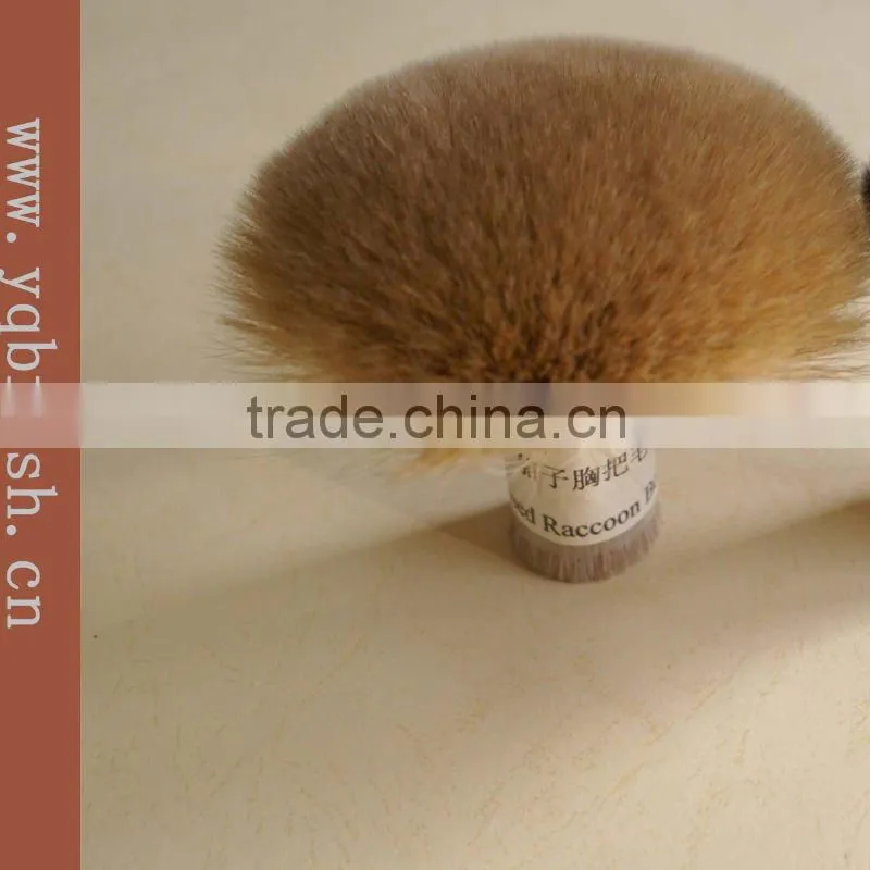 41-121mm racoon hair for cosmetic brush,fan brush