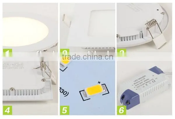 LED Panel Light,plafoniere led, three color light
