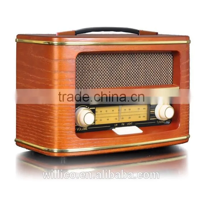 Retro Mini portable speaker with usb input /sd/fm