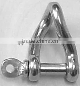 Stainless Steel 316 Twist Shackles