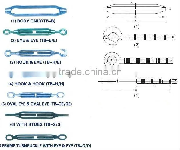 Stainless Steel Turnbuckle