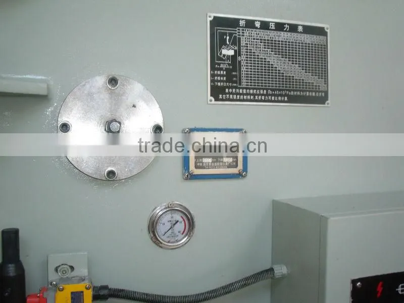 Export to Russia,China manufacture,CE certificated,WC67K CNC Hydraulic Plate bending Press brake machine