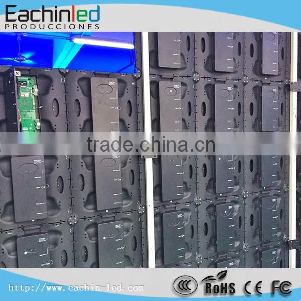 Die-cast aluminum cabinet small pixel pitch led screens / led video panel p4