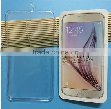 China supplier anti shatter TPU gel silicon screen protector for mobile phone for S6 EDGE