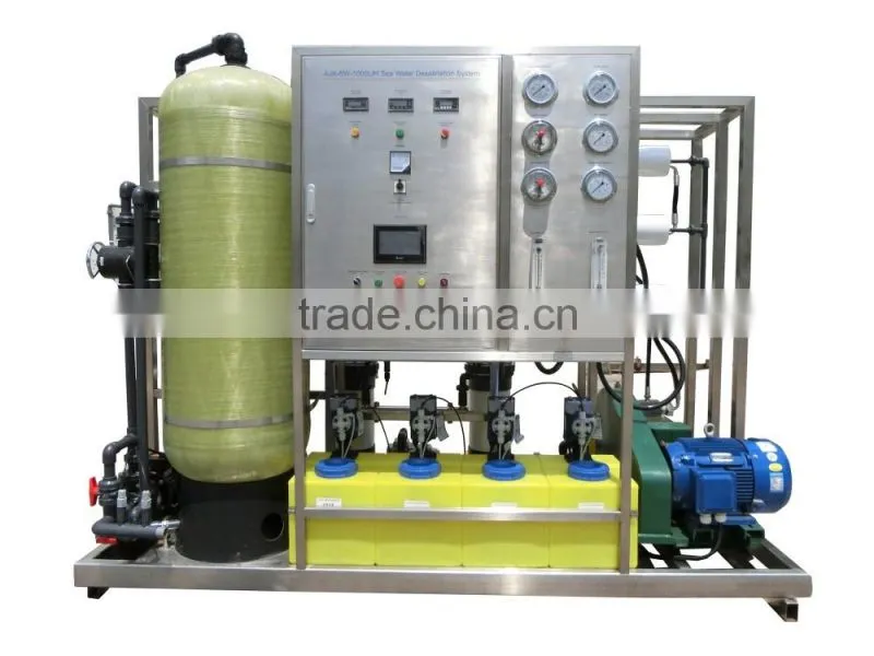 Factory price 1000L/H seawater desalination system
