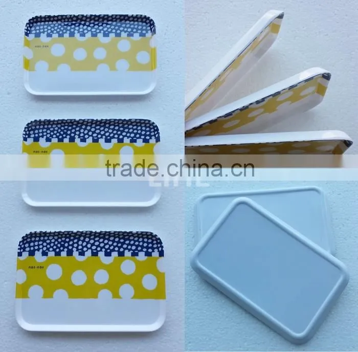 Custom dinner set melamine plate kitchen wares