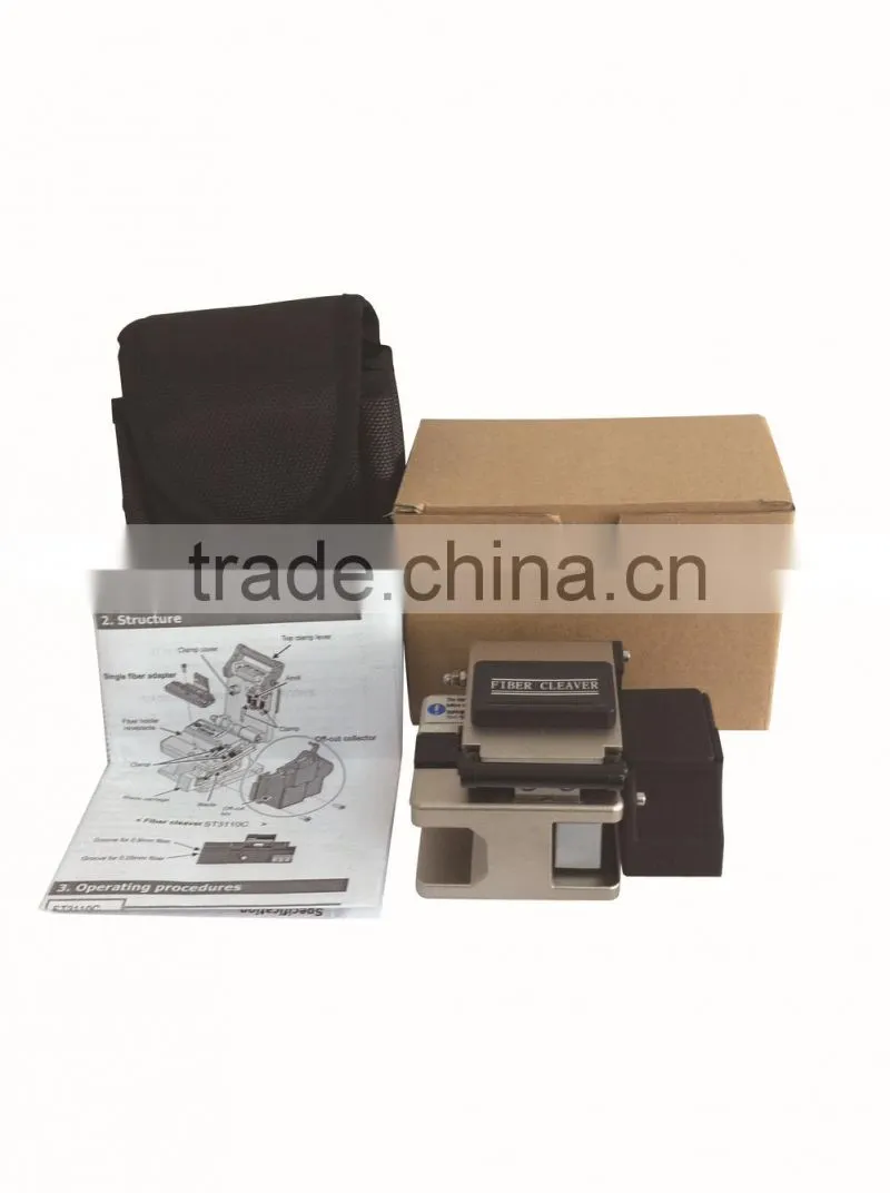 ST3110C Precision Fiber Optic Cleaver/Bin attached fiber cleaver