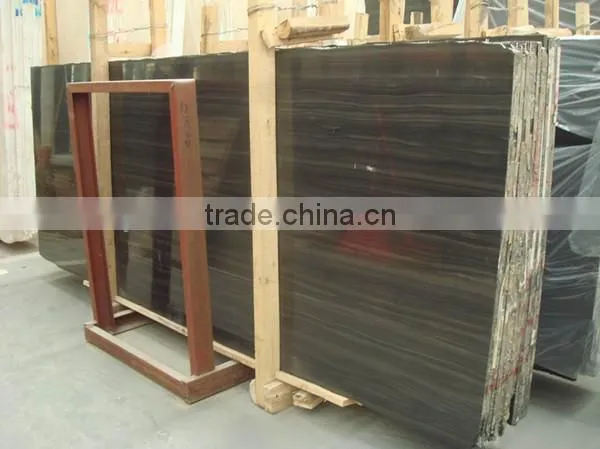 Polished Natural Imperial Black Marble