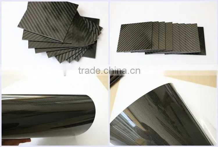 Various industries application Carbon plate shape type 3K twill full carbon fiber sheet 4mm 6mm 10mm