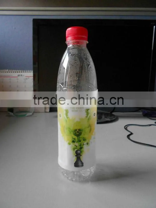 bottle sticker,3D lenticular label, beverage adhesive label, bottle sticker