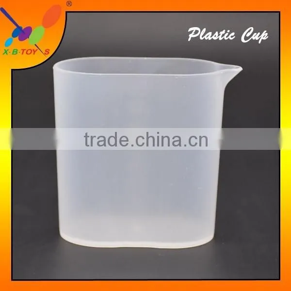 Plastic cup for measuring water or other liquid capacity Low price durable 150ml PP Plastic counting Cup