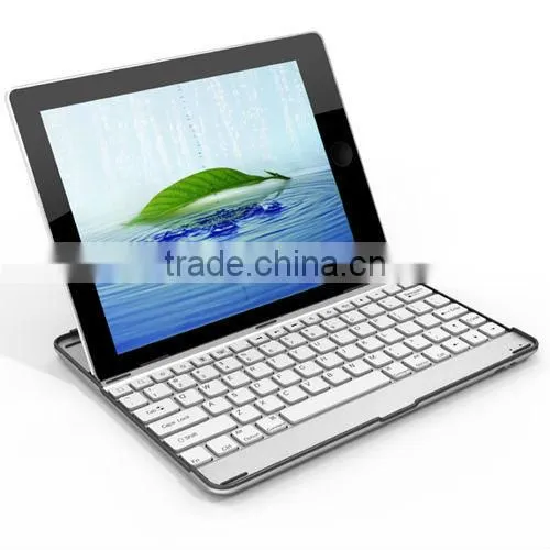 2013 Aluminum alloy for ipad wireless blue tooth 4.0 keyboard