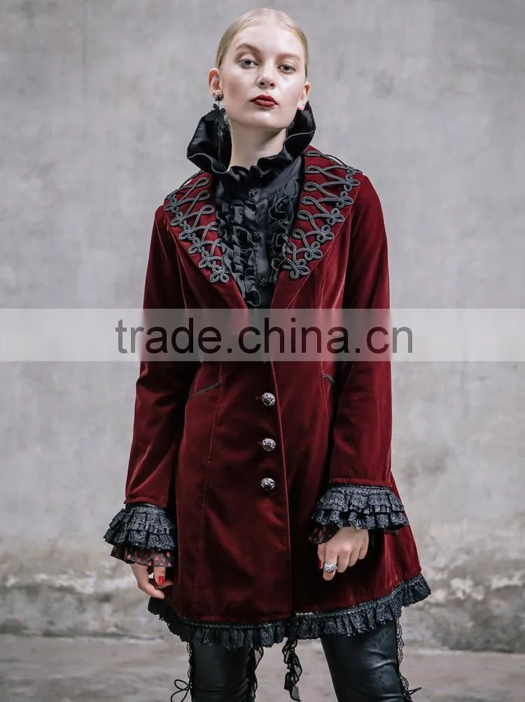 Devil fashion 2015 ladies gothic jacket CT00302