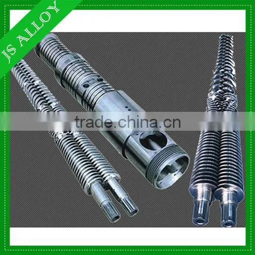 Supply bimetal twin screw and barrel from china-JS ALLOY factory