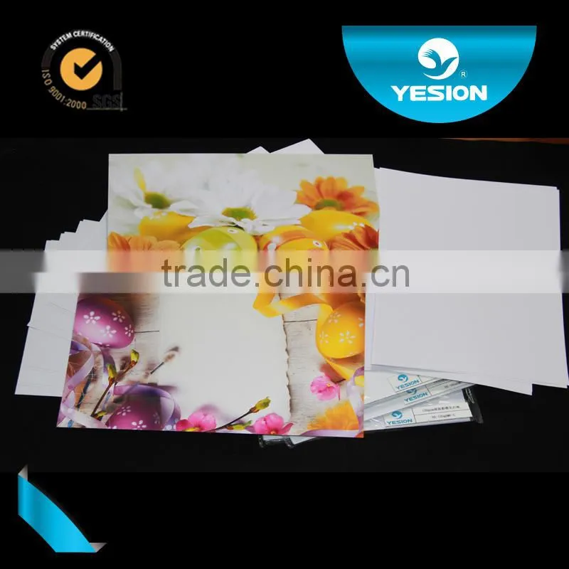 Yesion usded for menu 300gsm matte photo paper menu cover