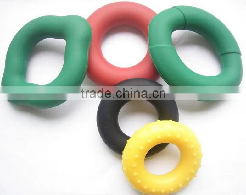 Wholesale Exercise Equipment High Quality Colorful Silicone Massage Gripping Ring