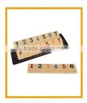 Dominoes double six, custom domino,domino in tin box