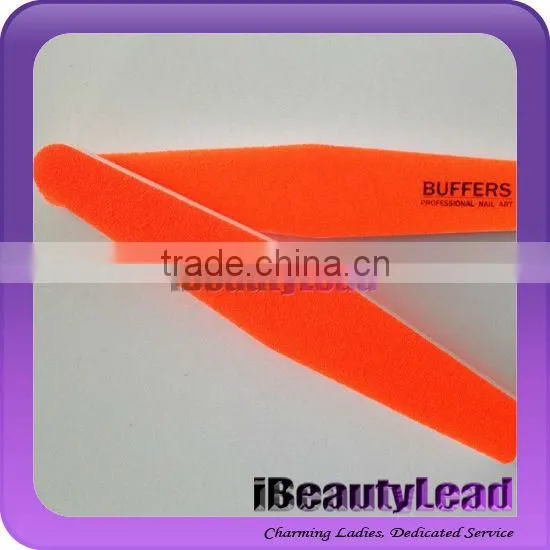 fashion nail file double sponge nail file with different colors