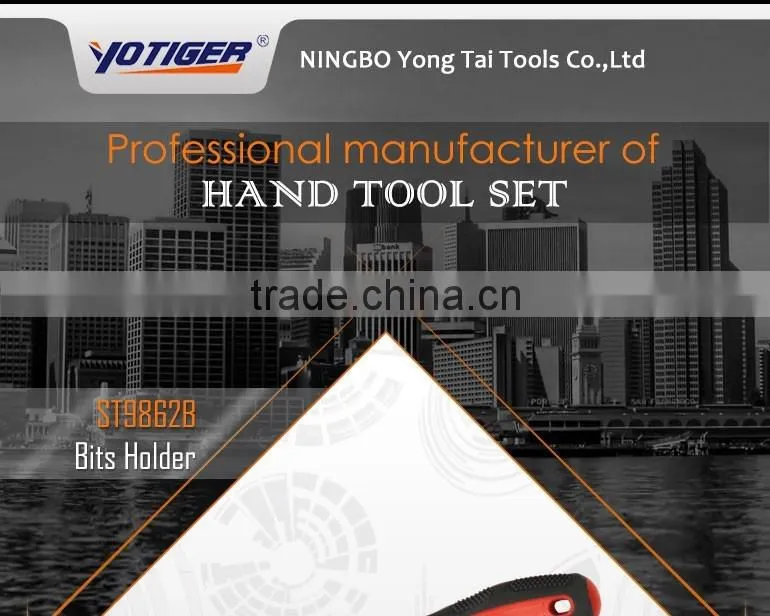 Massage Handle CR-V Bit Holder Tool
