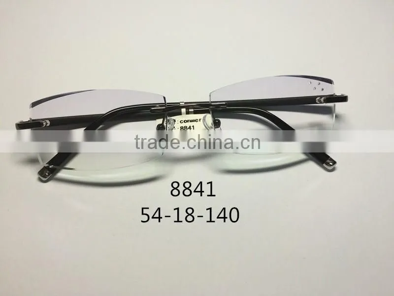 2016 Beautiful style optic diamond cut glasses 8841