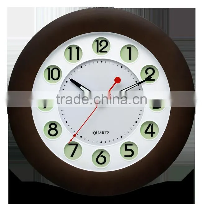 WC35001 pretty wall clock / selling well all over the world of high quality clock