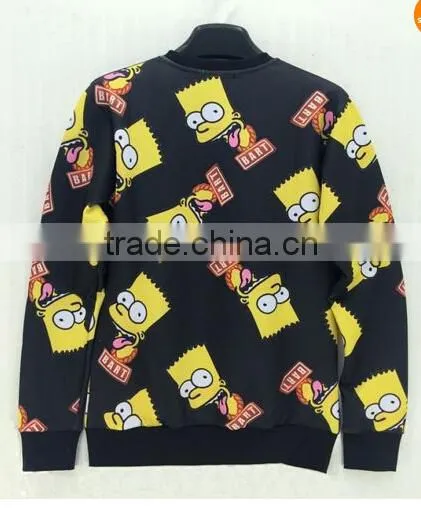 2014 Fashion Loving Heart Print Women Sweatshirt Long Sleeve Hoodies