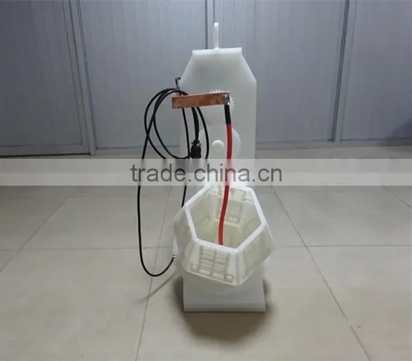 Feiyide Tilting Metal Galvanizing Chrome Screw Barrel Electroplating Machine