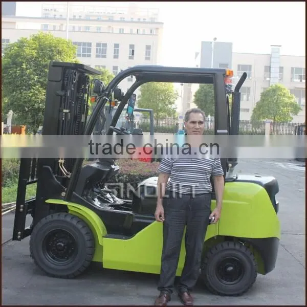 2015 New Sinolift G series High-level Configuration Counterbalance 1.5T 1.8T Diesel Fork Lift