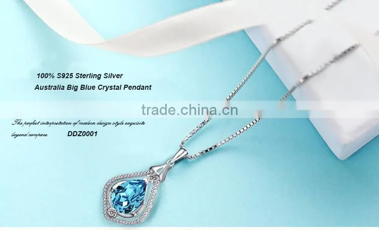 New Arrival European style fashion crystal pendant jewelry
