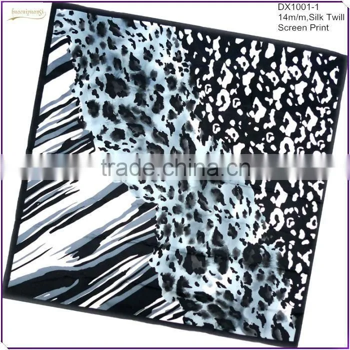 2014 Fashion Silk Leopard Scarves