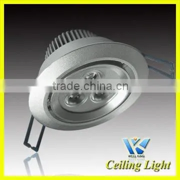 Hot Sale CE RoHS Indoor 3w 7w 9w suspended led ceiling lamp
