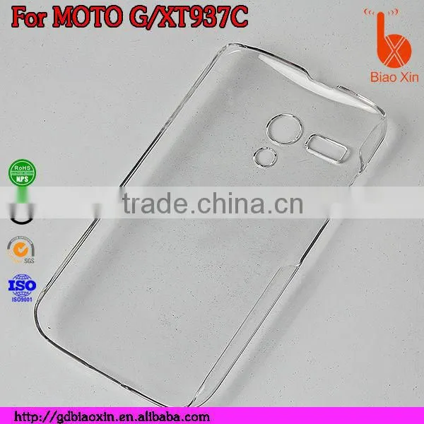 wholesale cell phone case for moto g, for motorola XT1028 crystal case