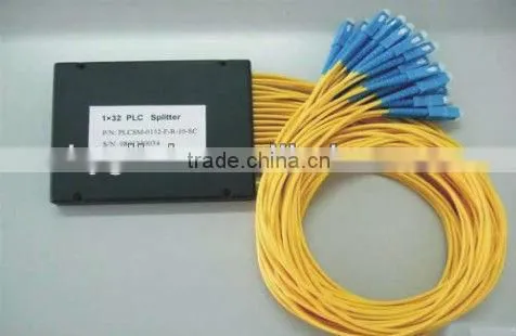 high quality1*32 optical fiber splitter/1 2 optic splitter for protect solution
