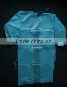 sauna room non-woven disposable gown