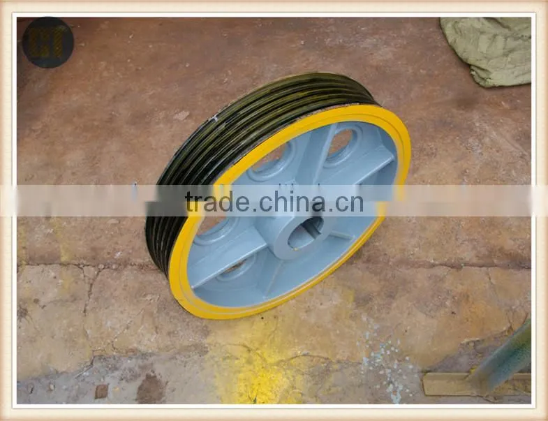 traction sheave 595*5/6*12 for traction machine