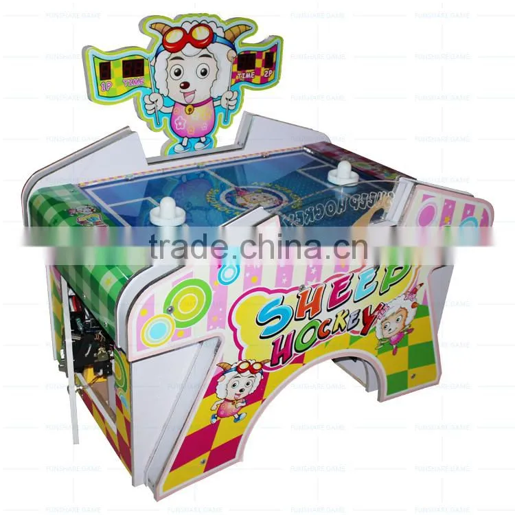 portable air hockey table game baby coin operated air hockey game table