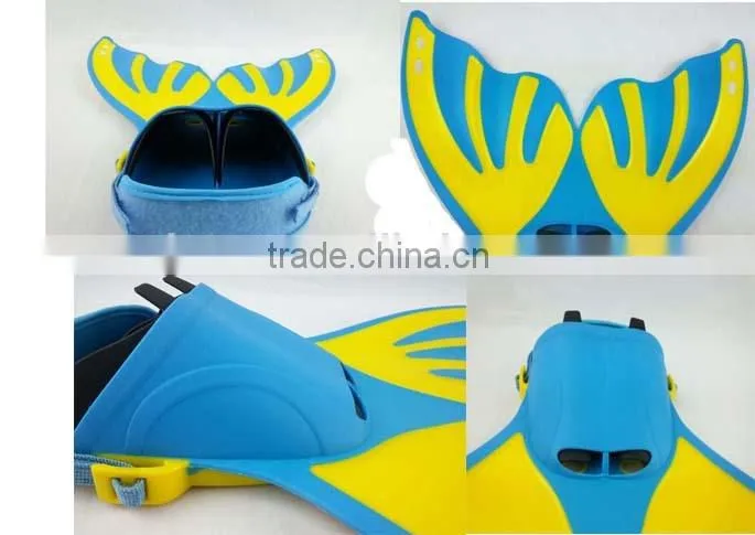 New Arrival scuba diving flipper mermaid tail swim monofins for children