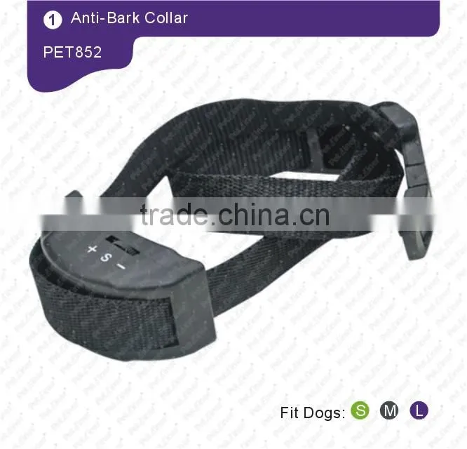 training dogs no bark collar indinite sensitivity adjustable by gear to suit for different dogs