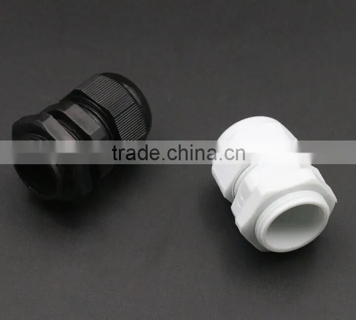 Waterproof PG Size Nylon Plastic PP Cable Gland For Wires Connector IP68 PG7/PG9/PG11/PG13.5/PG16/PG19-PG48