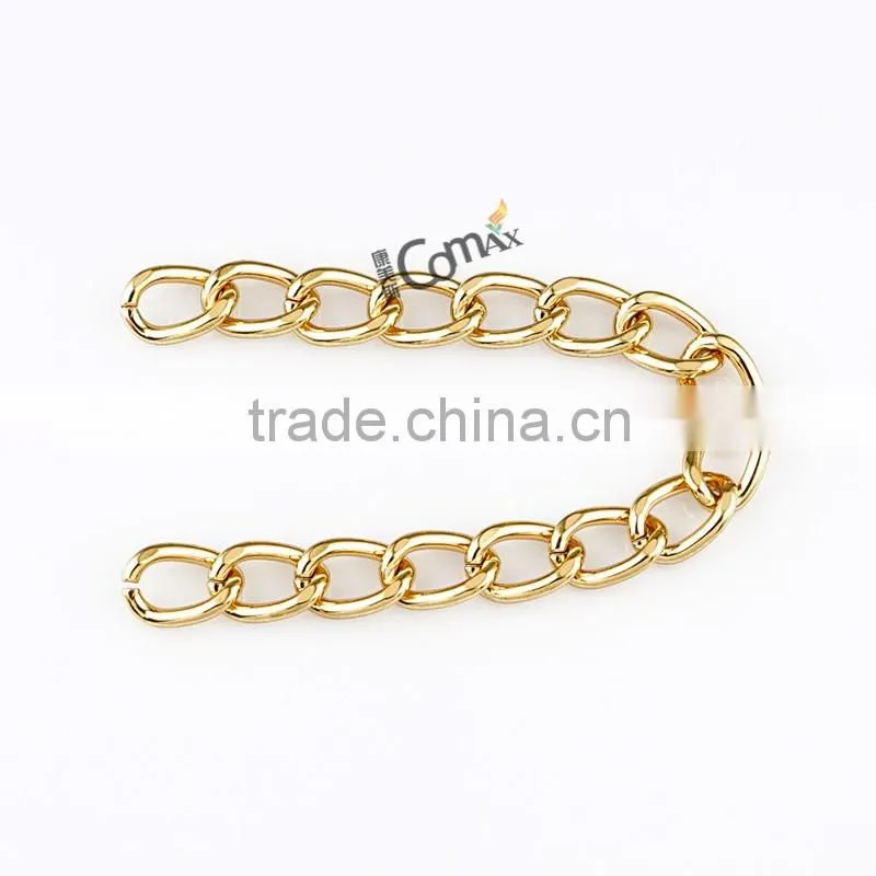 Luxury gold metal decorative bag chain