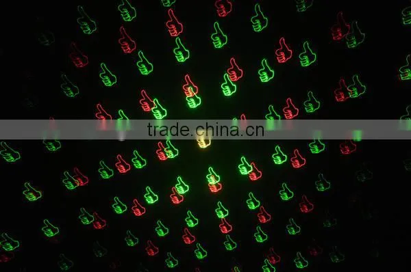 animation twinkling laser effect mini disco laser stage light with dot